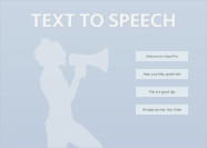 Text to Speech